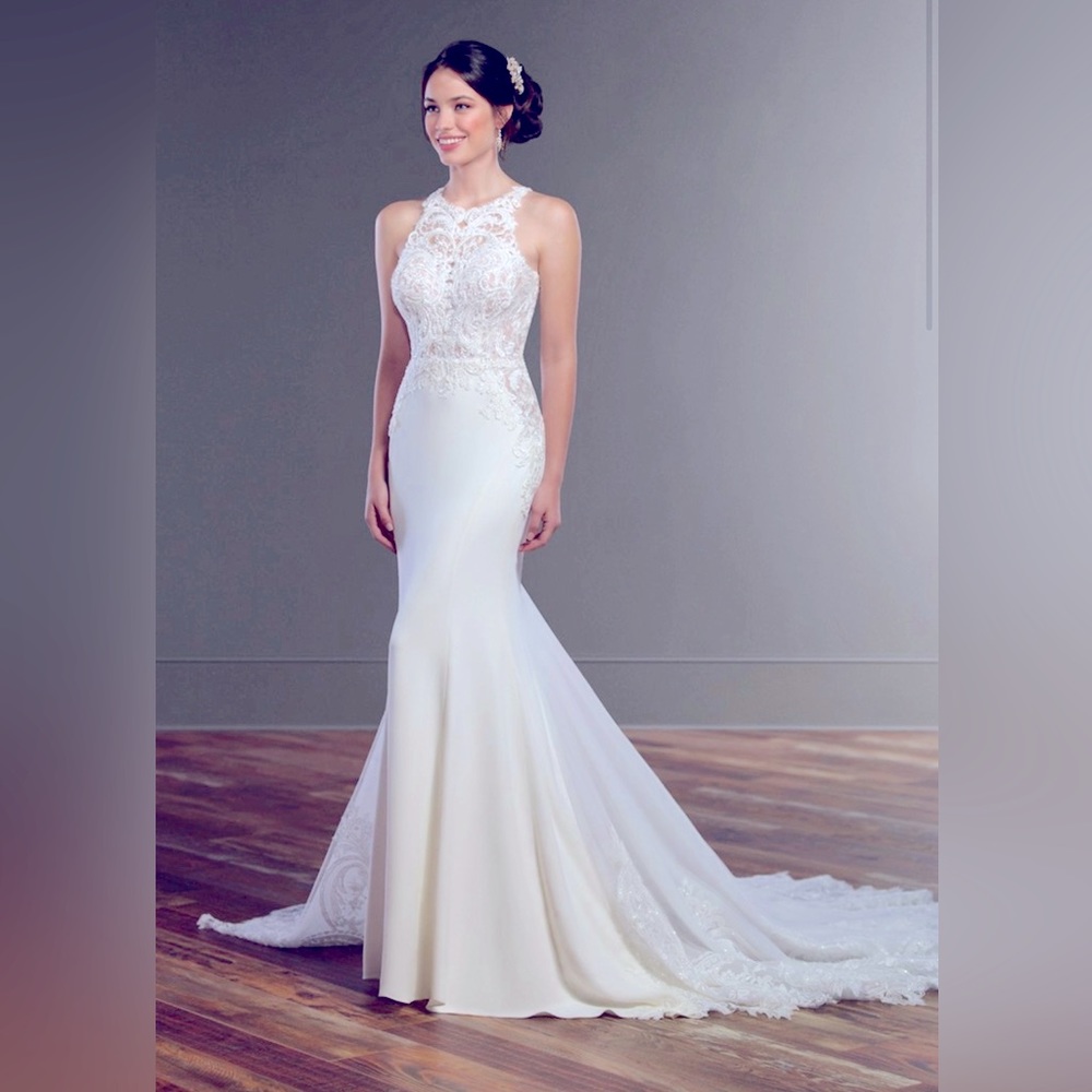 Martina Liana 873 - Racerback Wedding gown! Timeless and stunning! Worn once!